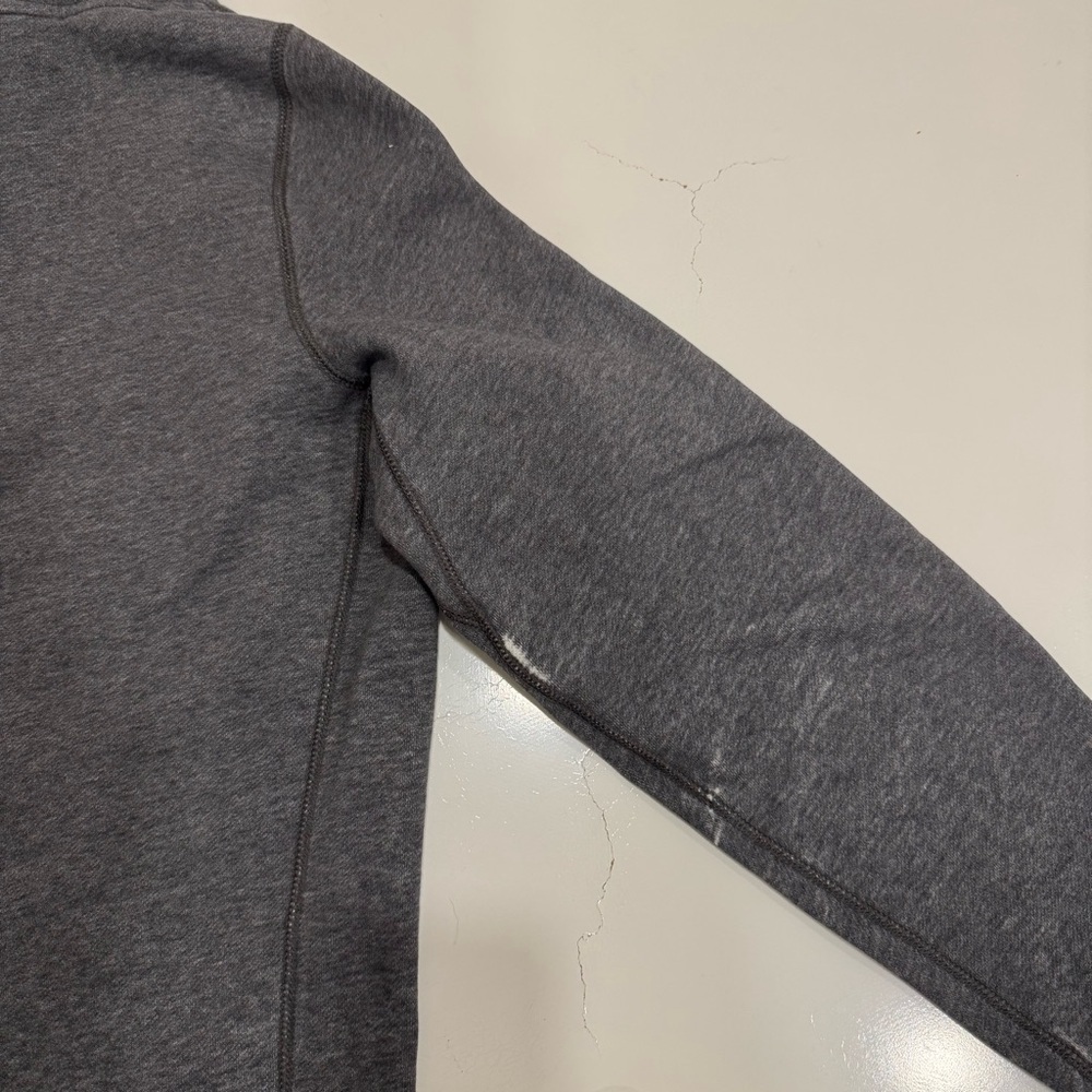 Abercrombie & Fitch Y2K Grunge Muscle Hoodie Distressed Faded XL - Picture 10 of 14